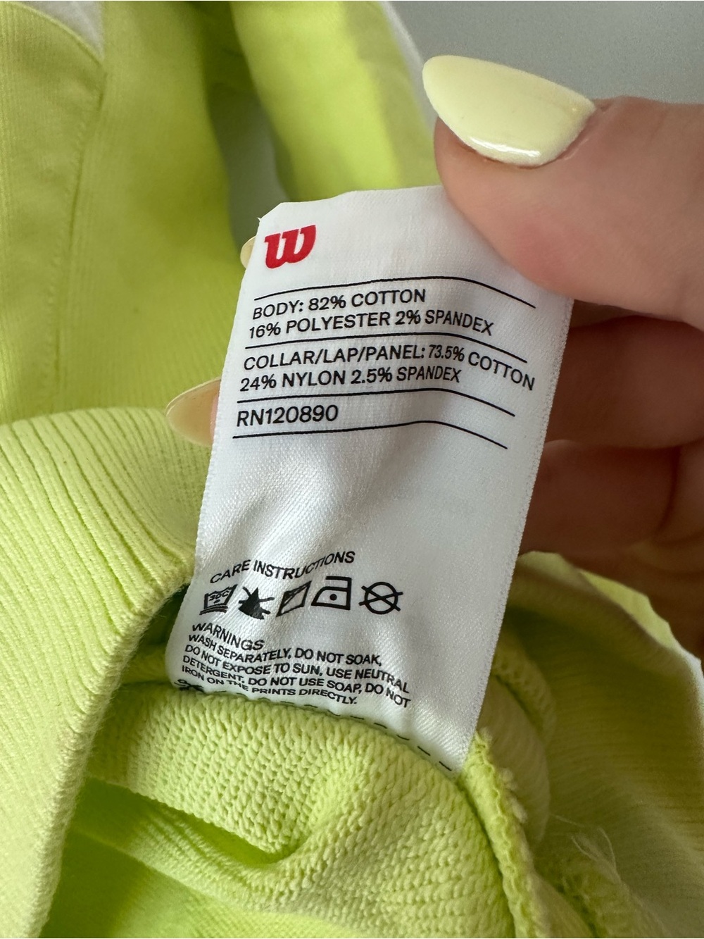Wilson Colorblock Crewneck - Picture 4 of 5